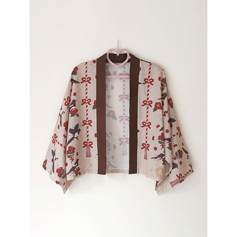 Lolita Cardigan Lovely Polyester Tops Kimono Daily Casual