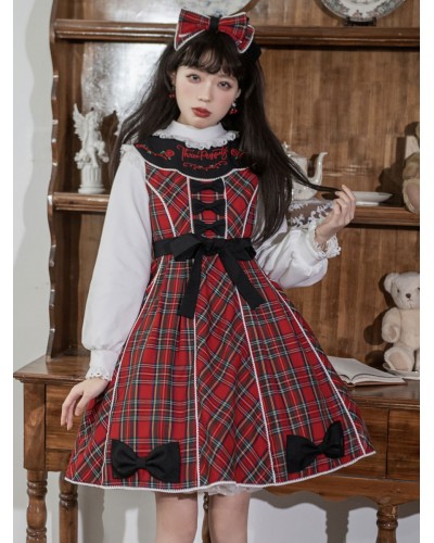 Sweet Lolita Dress Polyester Sleeveless Sweet Dress