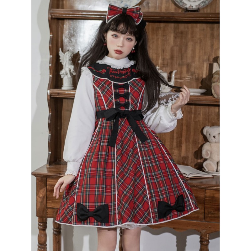 Sweet Lolita Dress Polyester Sleeveless Sweet Dress