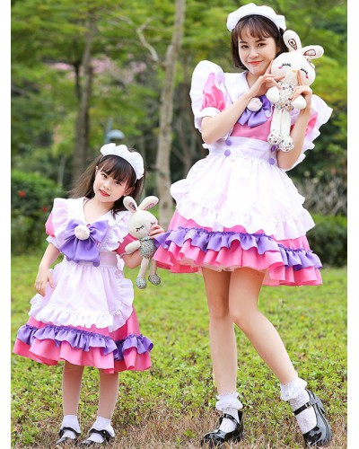 Pink Lolita OP Dress Ruffles Lolita One Piece Dresses Spring Summer Fall Daily Casual