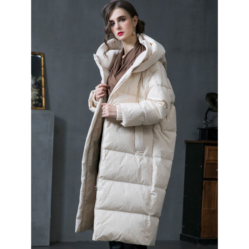 Women's Down Jacket Warm Outerwear 2023 Classic  Traditional Casual Fall Winter Street Wear Night Out Field