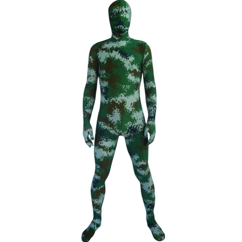 Forest Camouflage Lycra Zentai Color