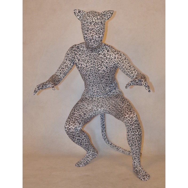 Unisex Halloween Multi Color Leopard Print Lycra Spandex Lycra Animal Zentai Suits Halloween