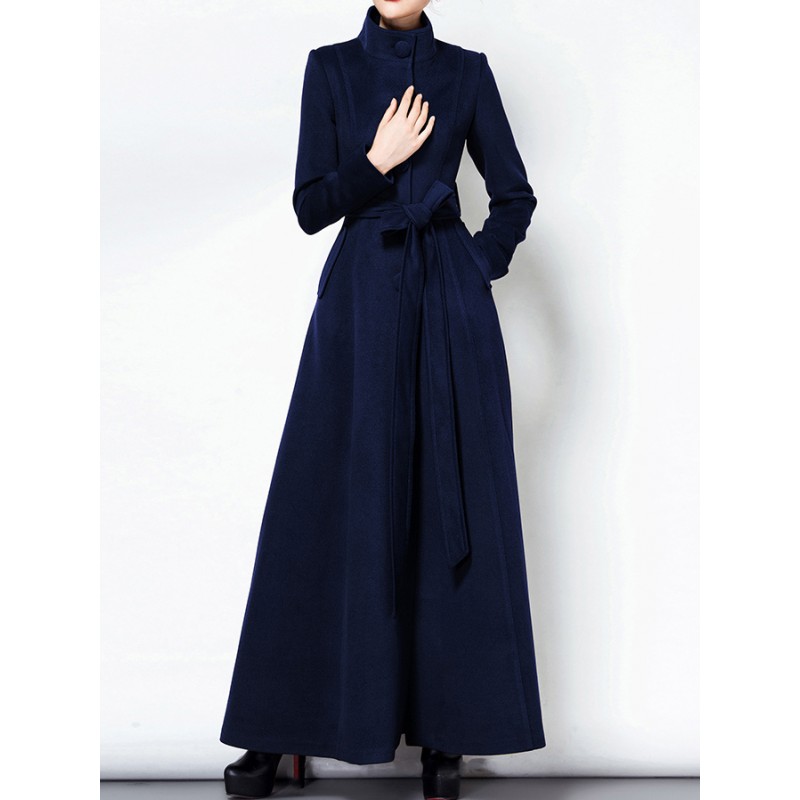 Women Long Wool Coat For Woman Warm Winter Outerwear 2023 Classic  Traditional Casual Street Wear Field Dating Office  Career