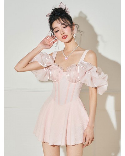 Lolita Outfits Pink Sleeveless Jumpsuit Sweet