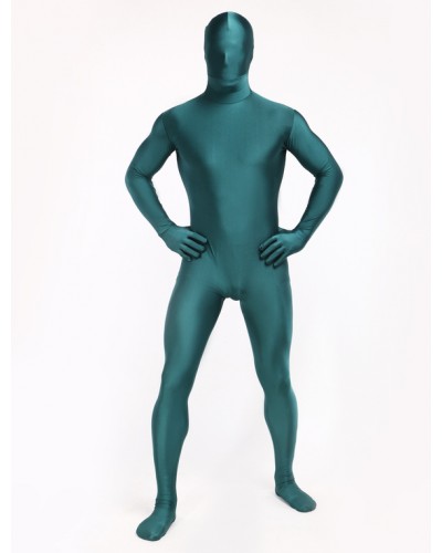 Morph Suit Green Zentai Suit Full Body Lycra Spandex Bodysuit