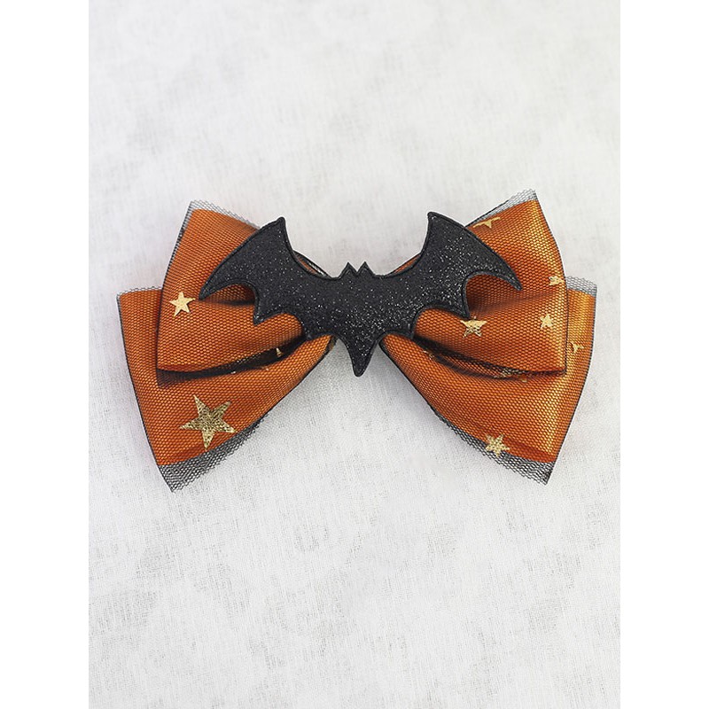 Sweet Lolita Orange Bows Polyester Fiber Miscellaneous Lolita Accessories Daily Casual