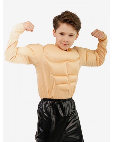 Kids Costumes Flesh Polyester Fiber Polyester Top Kid's Top Halloween Party Holiday