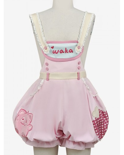 Lolita Pink Lolita Shorts Bloomers Sweet Daily Casual