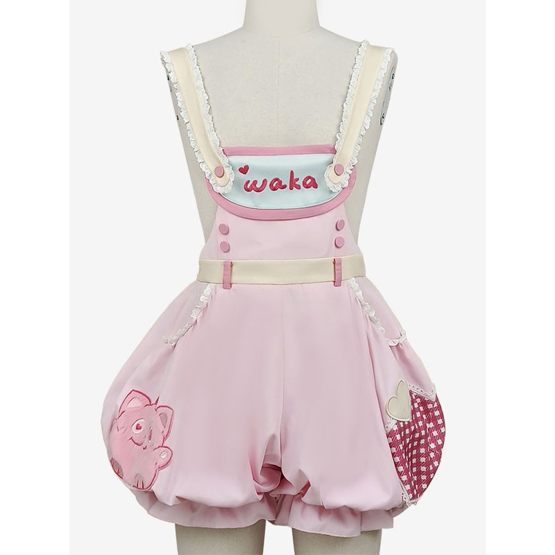 Lolita Pink Lolita Shorts Bloomers Sweet Daily Casual