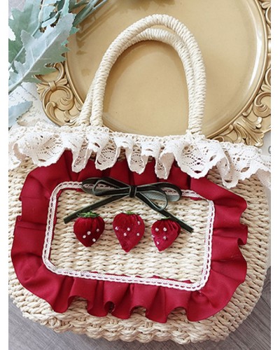 Lolita Bag Polyester Lace Bows Accessory Lolita Accessories Daily Casual Tea Party