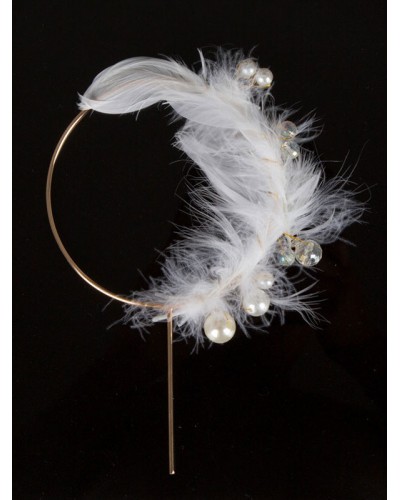 1920s Party Decoration Pearl Feather White Flapper Party Accessory Accessories Mardi Gras Halloween