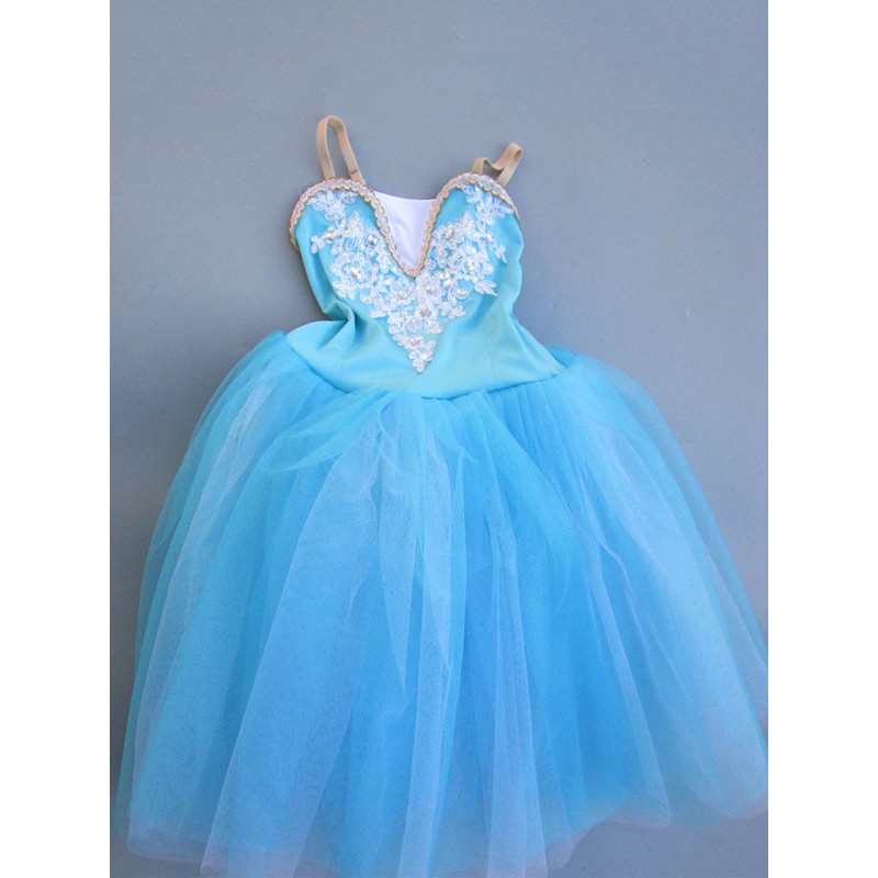 Kids Ballet Dance Dresses Tutu Ballerina Costume For Little Girls Halloween Performance