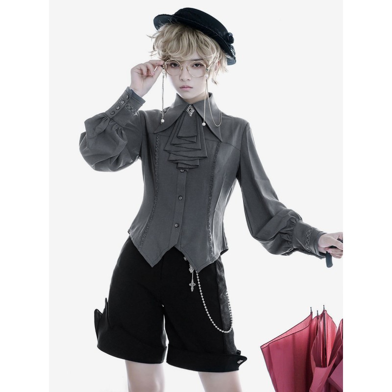 Lolita Bloomers Black Straight Lolita Shorts Gothic Daily Casual