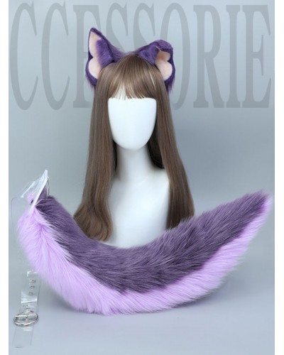 Purple Lolita Headwear Polyester Fiber Miscellaneous Accessories Daily Casual Tea Party