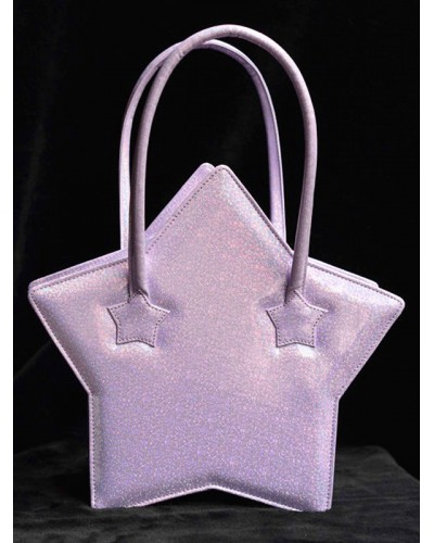 Lolita Bags Purple Star Shape Lolita Handbags Sweet Tea Party