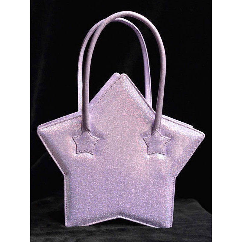 Lolita Bags Purple Star Shape Lolita Handbags Sweet Tea Party