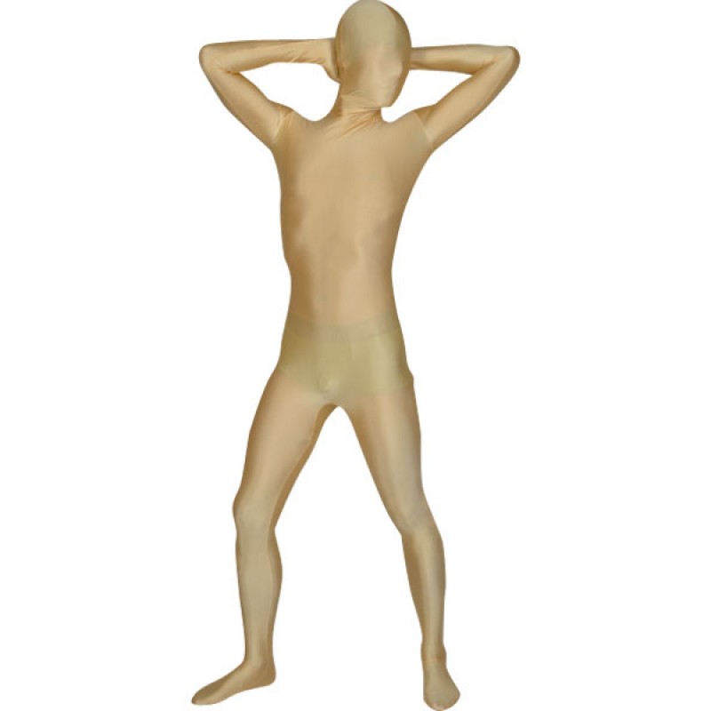 Morph Suit Skin Color Lycra Spandex Fabric Zentai Suit Unisex Full Body Suit Bodysuit