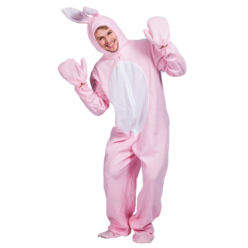 Unisex Kigurumi Pajamas Onesie Halloween Adult's Pink Polyester Jumpsuit Kigurumi Costumes Sets Fall Winter