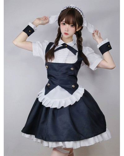 Gothic Lolita Dresses Ruffles Black