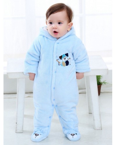 Unisex Kigurumi Onesie Pajamas Baby Toddler Flannel Jumpsuit Onesie Pajamas