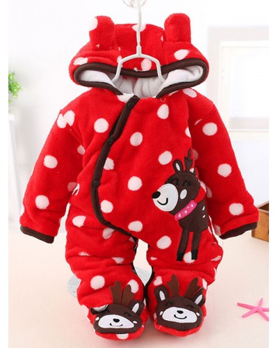 Unisex Kigurumi Pajamas Onesie Flannel Jumpsuit Toddler Christmas Costume Onesie Pajamas