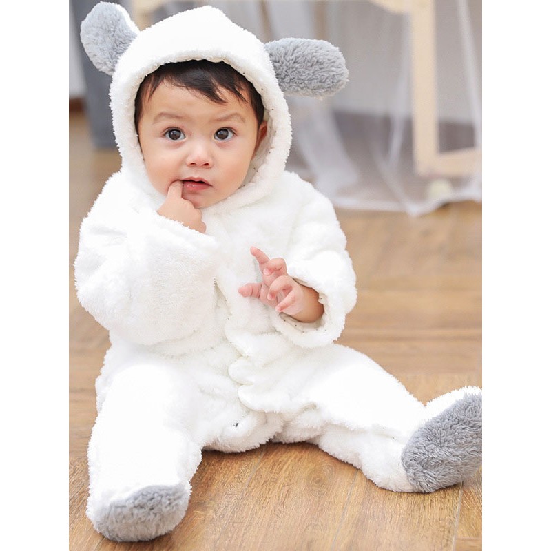 Unisex Onesie Kigurumi Pajamas Toddler Jumpsuit Bear Costume Onesie Pajamas Spring Fall Winter