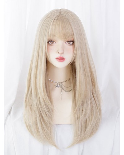 Lolita Wigs As Image Long Heat-resistant Fiber Lolita Accessories Sweet Daily Casual