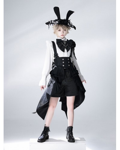 Pre-sell Lolita Black Bows Jacquard Polyester Miscellaneous Accessories Gothic Daily Casual Tea Party